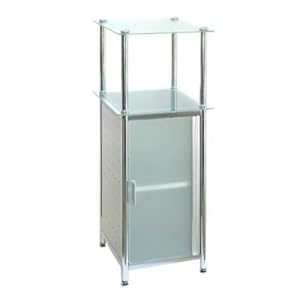 Exclusiver Designer Badschrank - Glasschrank - Eckschrank mit