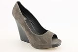 Dolce Vita Caroline Open Toe Shoes Gray Womens