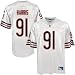 Reebok NFL Equipment Chicago Bears #91 Tommie Harris White Replica Football Jersey