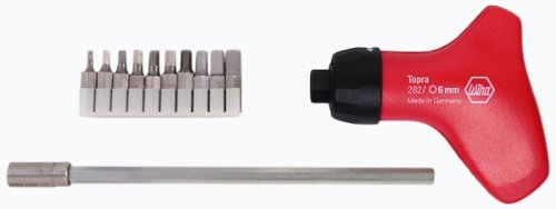 Wiha 28299 Topra Ratchet Bit Set, Hex Metric, 10 Piece On Sale