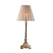 CBK Ltd Metallic Mini Lamp with Sheer Shade, 13-1/4-Inch H