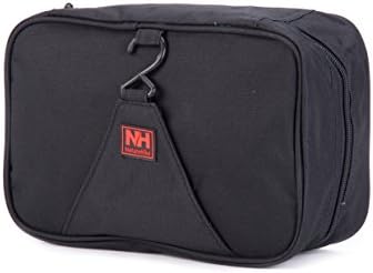 NH travel toiletry Hanging Toiletry Bag Cosmetic Bag waterproof portable travel essential travel cosmetic bag pouch (Black)