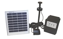 3 Watt Solar Powered Water Fountain Pump
