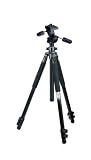 Giottos MTL9251B-5001 Classic 3-Section Aluminum Tripod with Flip Leg Locks and MH5001 Pan Head