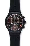 Swatch Irony Chrono Burning Eye Black Dial Unisex watch #YCB4012