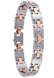 18k Rose Goldplated and Stainless Steel Eclipse Bracelet