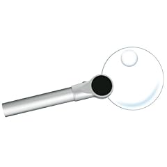 BRESSER Lupe LED Leselupe 2,5x/4x 90mm, randlos