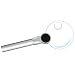 BRESSER Lupe LED Leselupe 2,5x/4x 90mm, randlos