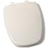 Comfort Seats C1B3E9S-02 EZ Close Premium Eljer New Emblem Design Plastic Toilet Seat, Elongated, Biscuit