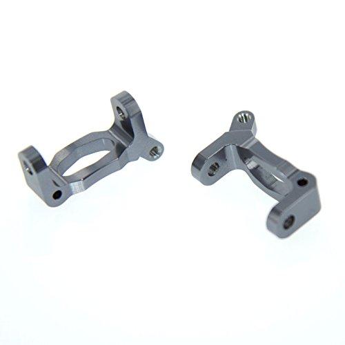 GPM Racing Caster Block Set for 1:18 Associated 18B2 + Other AE Models, Grey