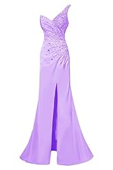 2015 One Shoulder Asymmetric Lace Beaded Open-Back Crystals Crystal Chiffon Prom Dress/Wedding Dress 