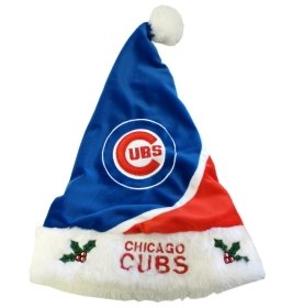 Chicago Cubs Santa Hat - Color Block 2010