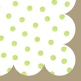 Lime Dot Retro Splat Mat