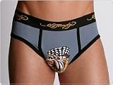 Ed Hardy - Ed Hardy Bulldog Hip Brief Grey