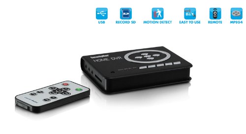 Securityman HOMEDVR 2-Channel Portable Compact SD DVR with A V Input and Output product image