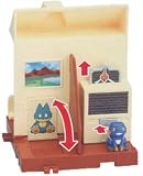 Shinoh World Two - Hakudai City Mini Diorama Candy Toy: Croagunk (Japanese Imported)