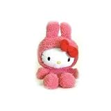 Hello Kitty 5 Plush, Pink Bunny Kitty Plush Doll Toy