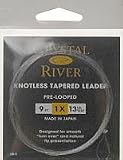 Crystal River - 9' K/Taper Leader 1X/13 lb