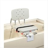 Tub Mount X Short Transfer Bench with Molded Swivel Seat and Back Tub Mount X Short Transfer Bench with Molded Swivel Seat and Back