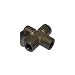 Trico J-04 Cast Aluminum Central Lubrication 4 Port Junction, 5/16"-24 Thread
