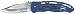 Sports : FOX Einhand Klappmesser blau