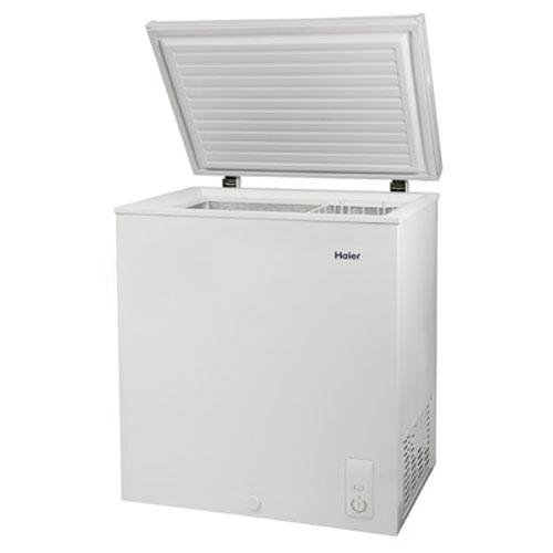 Haier ESCM050EC 5 Cu. Ft. Capacity Energy Star Chest Freezer With Defrost Drain