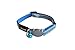 Rogz Reflective Cat Collar with Breakaway Clip and Removable Bell, fully adjustable to fit most breeds, Blue Floral Design