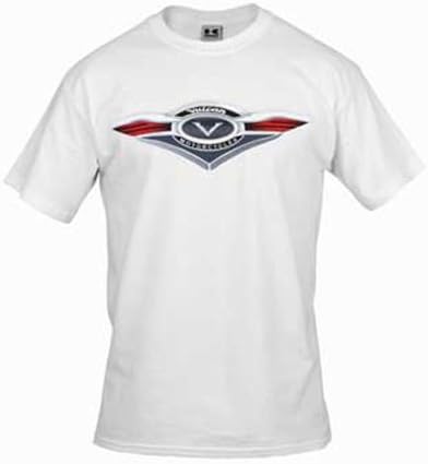 Kawasaki Vulcan Crest T-Shirt - White - Size Large
