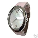 Guess Ladies Pink Leather Watch with MOP Face Model G75876L