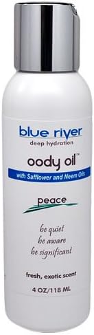 Peace - Aromatherapy Body Oil with Lavender, Tangerine and Chamomile. 100% Pure Essential Oils. Blue River