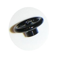 Lego Building Accessories Black Steering Wheel, Bulk - 25 Pieces per Package