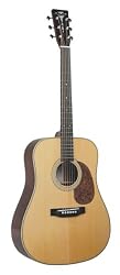 Recording King Classic Series Dreadnought Acoustic Guitar with Herringbone (Mahogany)