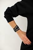 Taylor Swift - BLACK Leather Bracelet