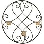 Luca Bella Home Lindsey Wrought Iron Wall Sconce