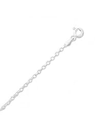 MMA Silver - 24 inch 030 Rolo Chain Necklace