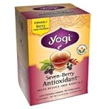 IMAGE OF Yogi Tea Seven-Berry Antioxidant Tea - 16 Tea Bags, 18 pack