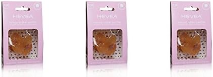 (3 PACK) - Hevea Hevea Flower Pacifier - 3+ Months | inleSingle | 3 PACK - SUPER SAVER - SAVE MONEY