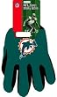Miami Dolphins Two Tone Gloves - Football Sports Merchandise