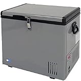 Whynter FM-45G 45-Quart Portable Refrigerator/Freezer, Platinum