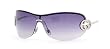 AUTHENTIC GUCCI 2773/S 010 SILVER METAL GREY GRADIENT RIMLESS SHIELD SUNGLASSES