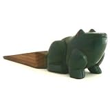 Acacia Wood Frog Doorstop
