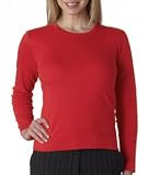 Ultraclub Ladies Interlock Long Sleeve Tee 8514
