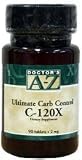 Dr A-Z Ultimate Carb Control C-120X (90 Tablets, 2mg)