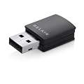 Belkin - Surf N300 - Micro cl� USB WiFi