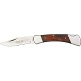 Large Lockback Knife with Belt Pouch
