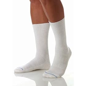 Jobst Athletic 8-15 Support Socks: Jobst for Men Athletic Mid Calf Support Socks, Available in Various Sizes