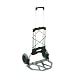 Wesco 220646 Aluminum Mini Mover Lightweight Folding Truck, 110 lbs Load Capacity, 41" Height, 12-1/2" Length x 15" Width