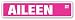 AILEEN Street Sign name kids childrens room door bedroom girls boys gift AILEEN Street Sign name kids childrens room door bedroom girls boys gift