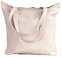 Set of Six (6) Cloth Grocery Bags/Totes (5 Colors Available)