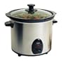 Maxi-Matic MST-450X Elite Gourmet 3-1/2-Quart Slow Cooker, Stainless